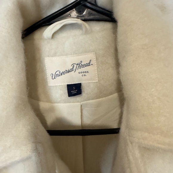 Universal Thread Off-White Wool Jacket - Picture 3 of 4